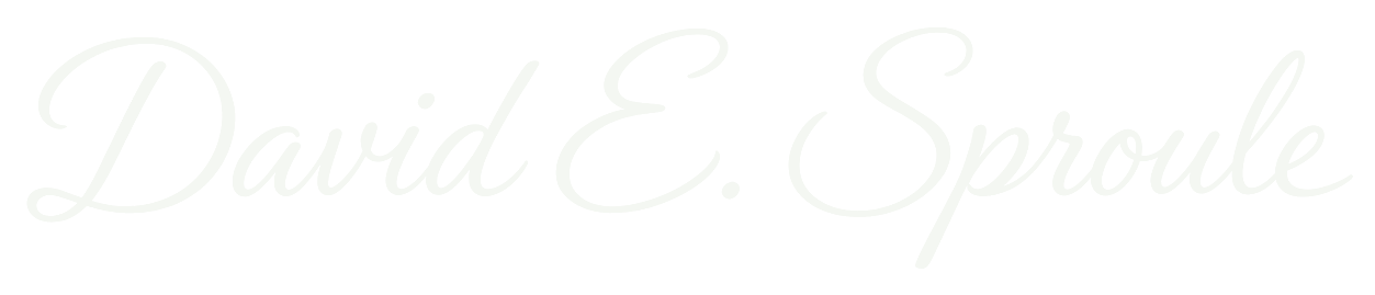Signature of David E. Sproule